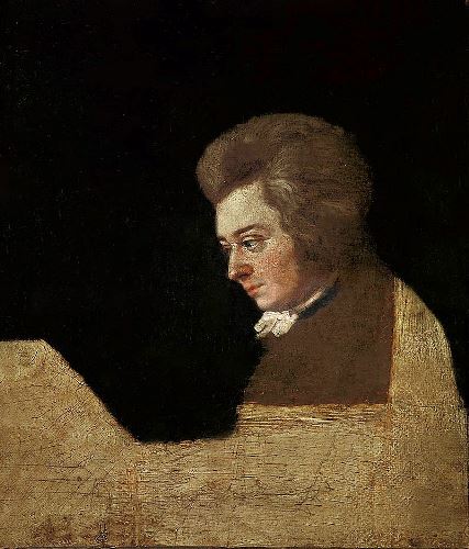 モーツァルトの肖像画（ヨーゼフ・ランゲ）